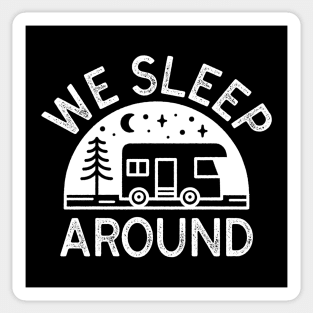 We Sleep Around Sticker